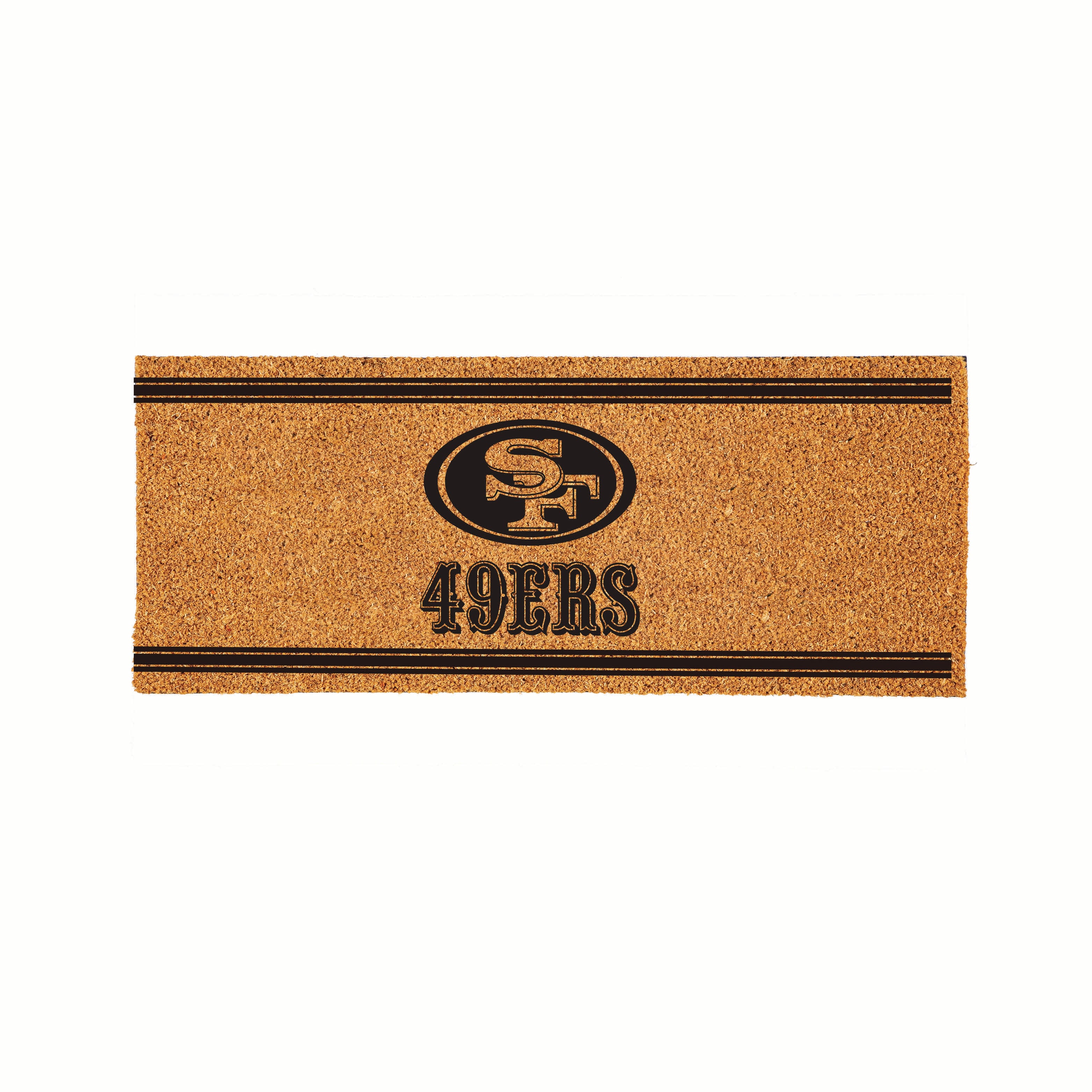San Francisco 49ers 24" x 60" Outdoor Team Logo Coir Mat