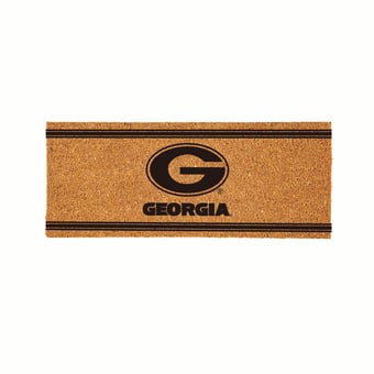 Georgia Bulldogs 24" x 60" Outdoor Team Logo Coir Mat