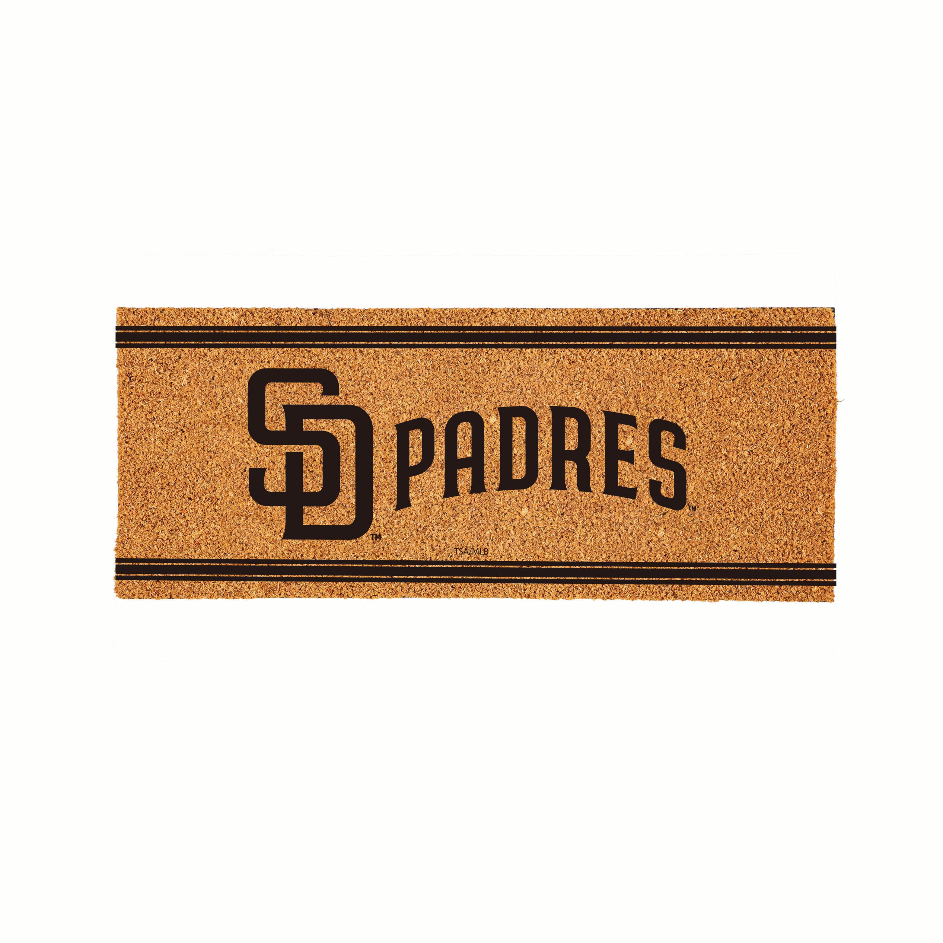 San Diego Padres 24" x 60" Outdoor Team Logo Coir Mat