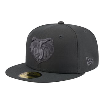 Men's New Era  Charcoal Memphis Grizzlies Tonal Color Pack 59FIFTY Fitted Hat