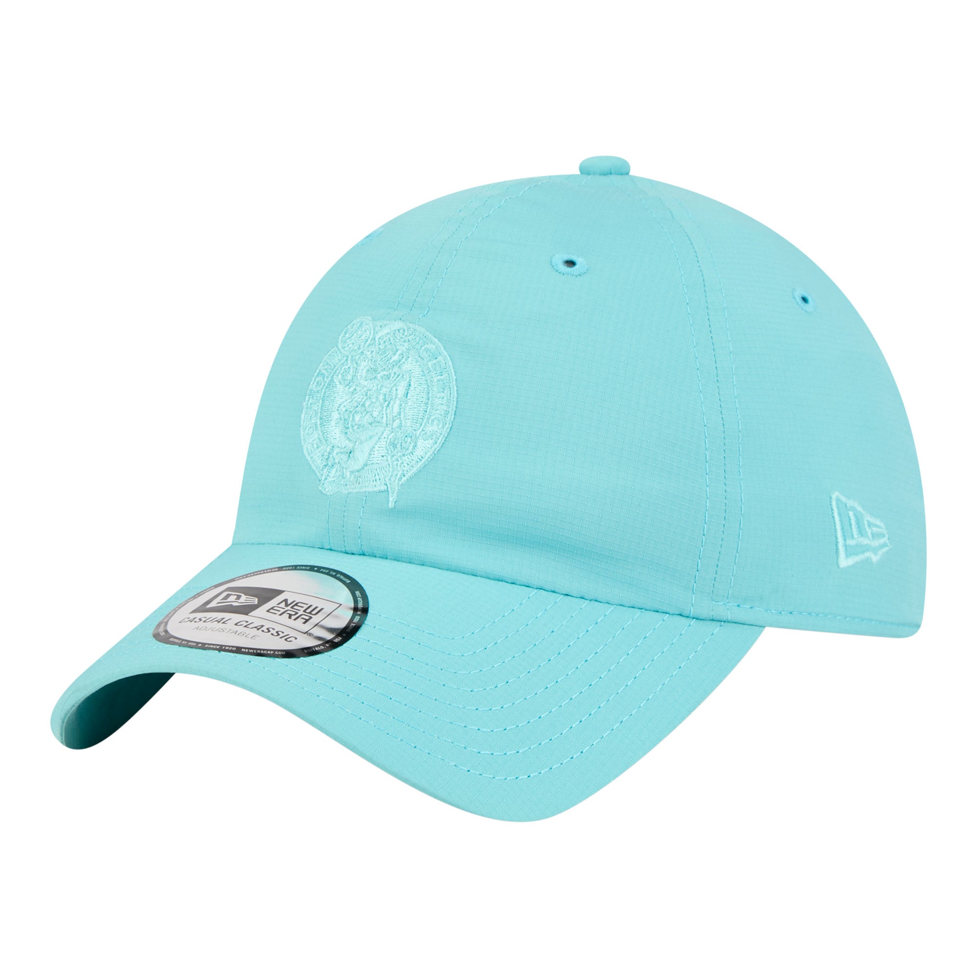 Unisex New Era Turquoise Boston Celtics Color Pack Ripstop Casual Classic Adjustable Hat