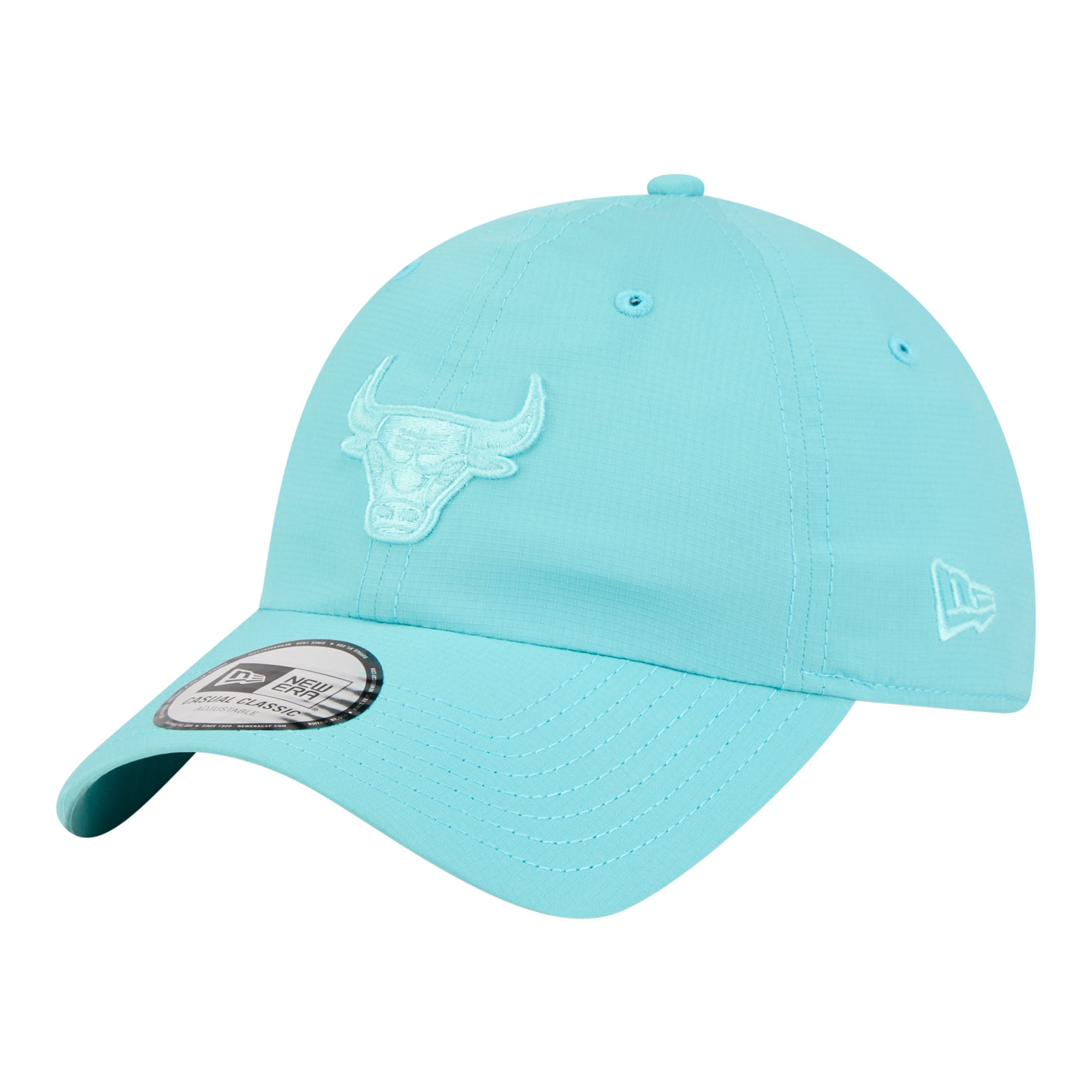 Unisex New Era  Turquoise Chicago Bulls Color Pack Ripstop Casual Classic Adjustable Hat