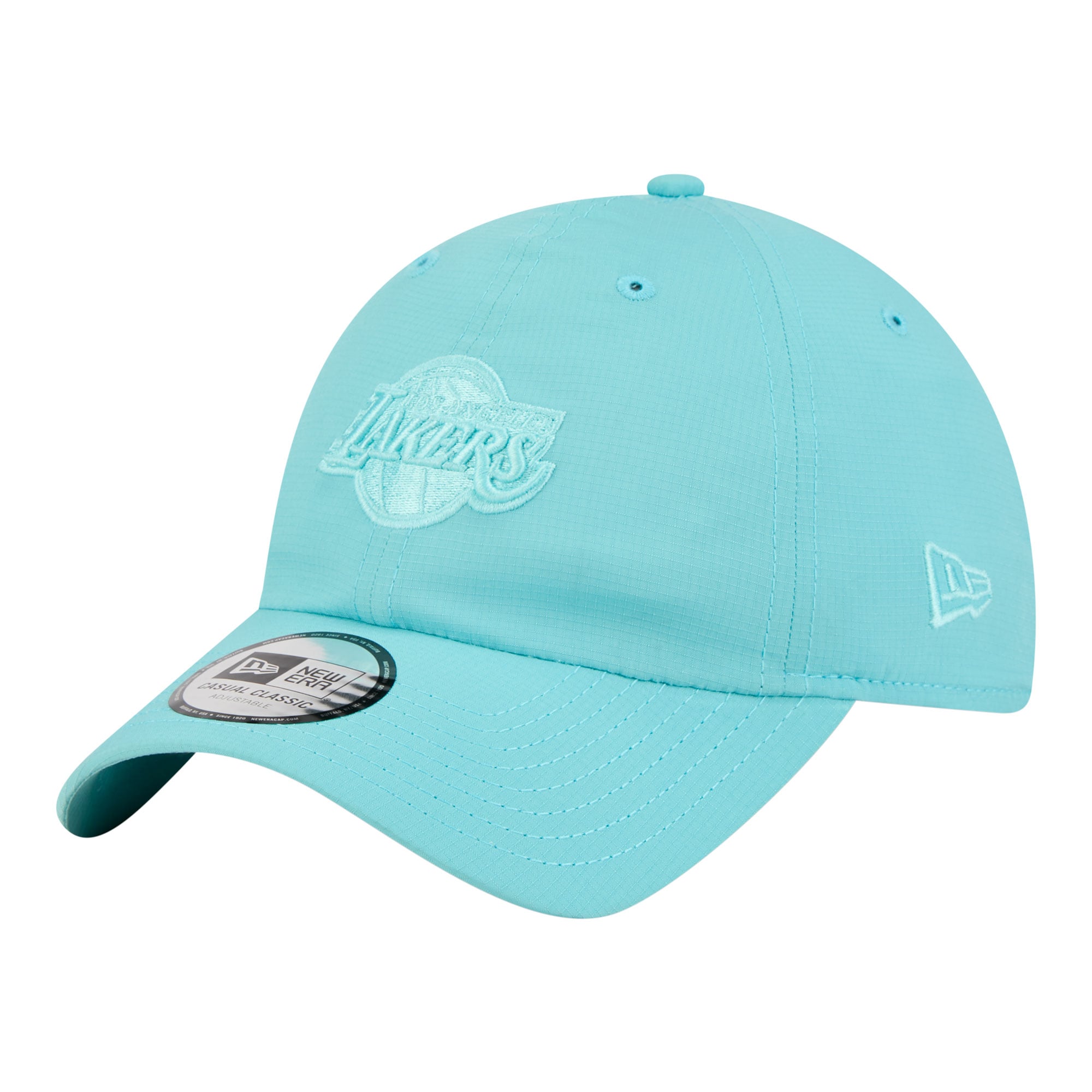 Unisex New Era Turquoise Los Angeles Lakers Color Pack Ripstop Casual Classic Adjustable Hat