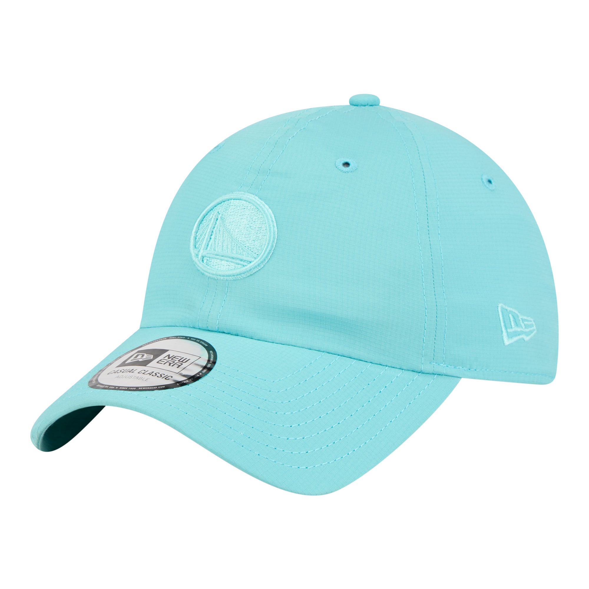Unisex New Era Turquoise Golden State Warriors Color Pack Ripstop Casual Classic Adjustable Hat