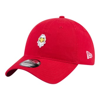 Unisex New Era Red Washington Capitals Mascot Patch 9TWENTY Adjustable Hat