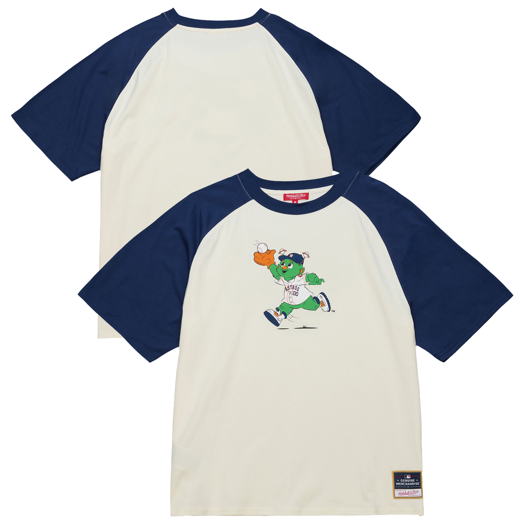 Women’s Mitchell & Ness Cream Houston Astros Boyfriend Raglan T-Shirt Women’s Mitchell & Ness Cream Houston Astros Boyfriend Raglan T-Shirt