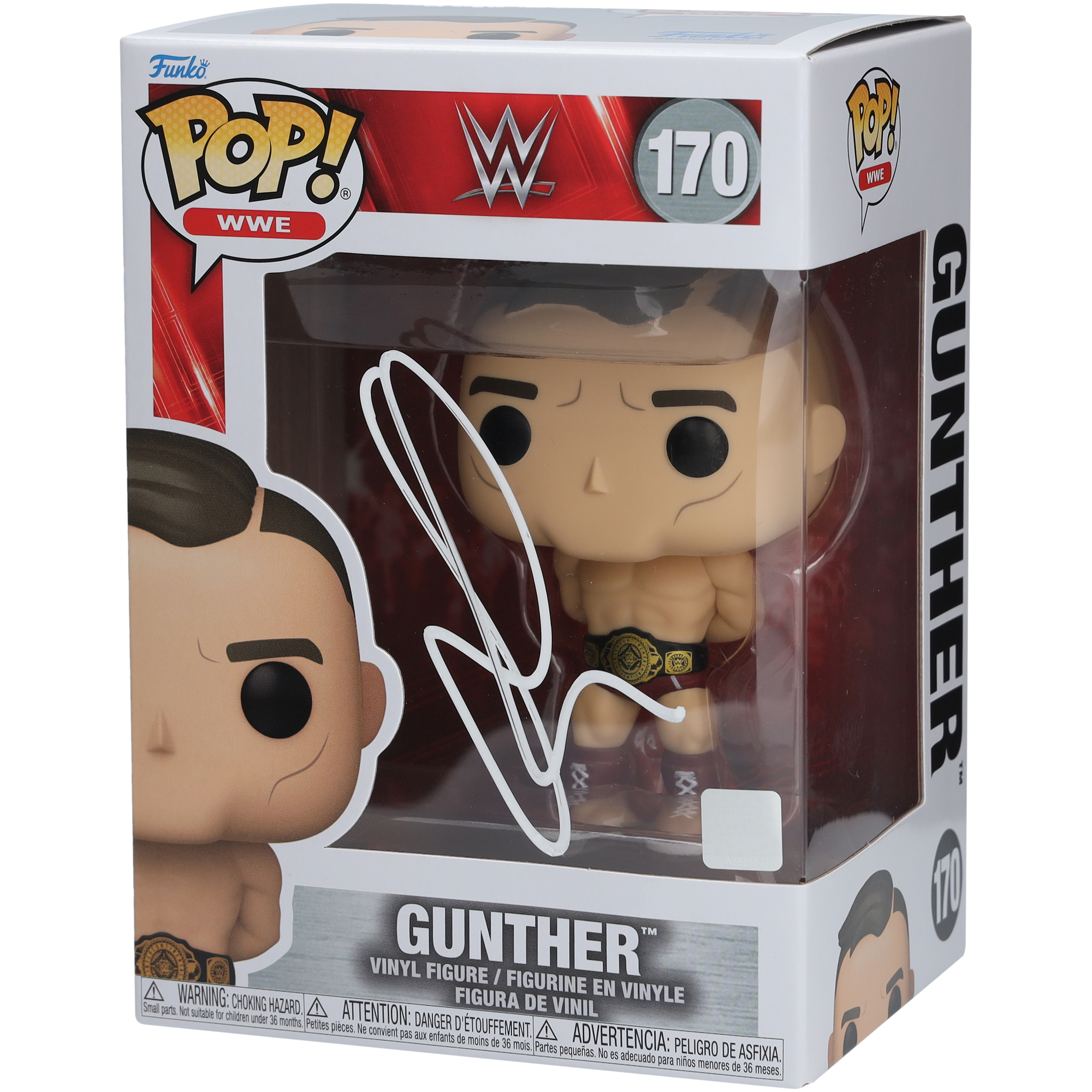 Gunther WWE Autographed #170 Funko Pop! Figurine Gunther WWE Autographed #170 Funko Pop! Figurine