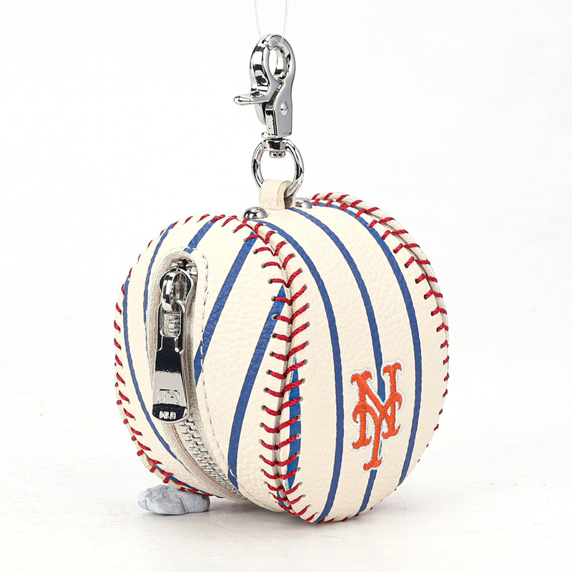 Montana West New York Mets Baseball Bag Charm Montana West New York Mets Baseball Bag Charm