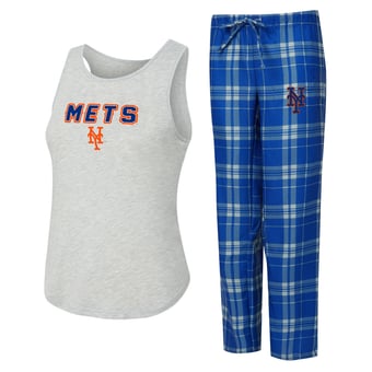 Women's Concepts Sport New York Mets Regulate Tank & Pant Set