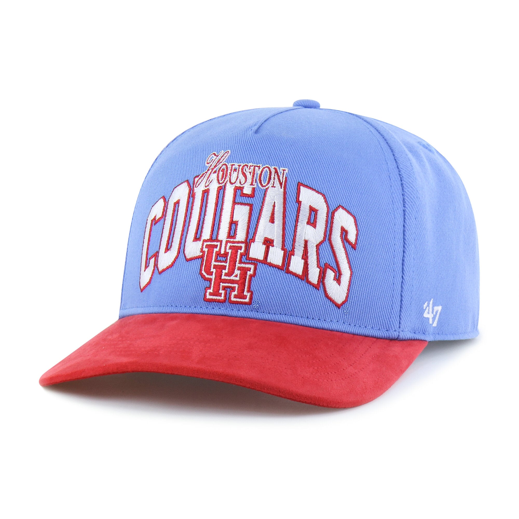 Men's '47 Light Blue Houston Cougars Inbounds Hitch Adjustable Hat