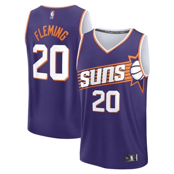 Youth Fanatics Rasheer Fleming Purple Phoenix Suns Fast Break Replica Jersey - Icon Edition