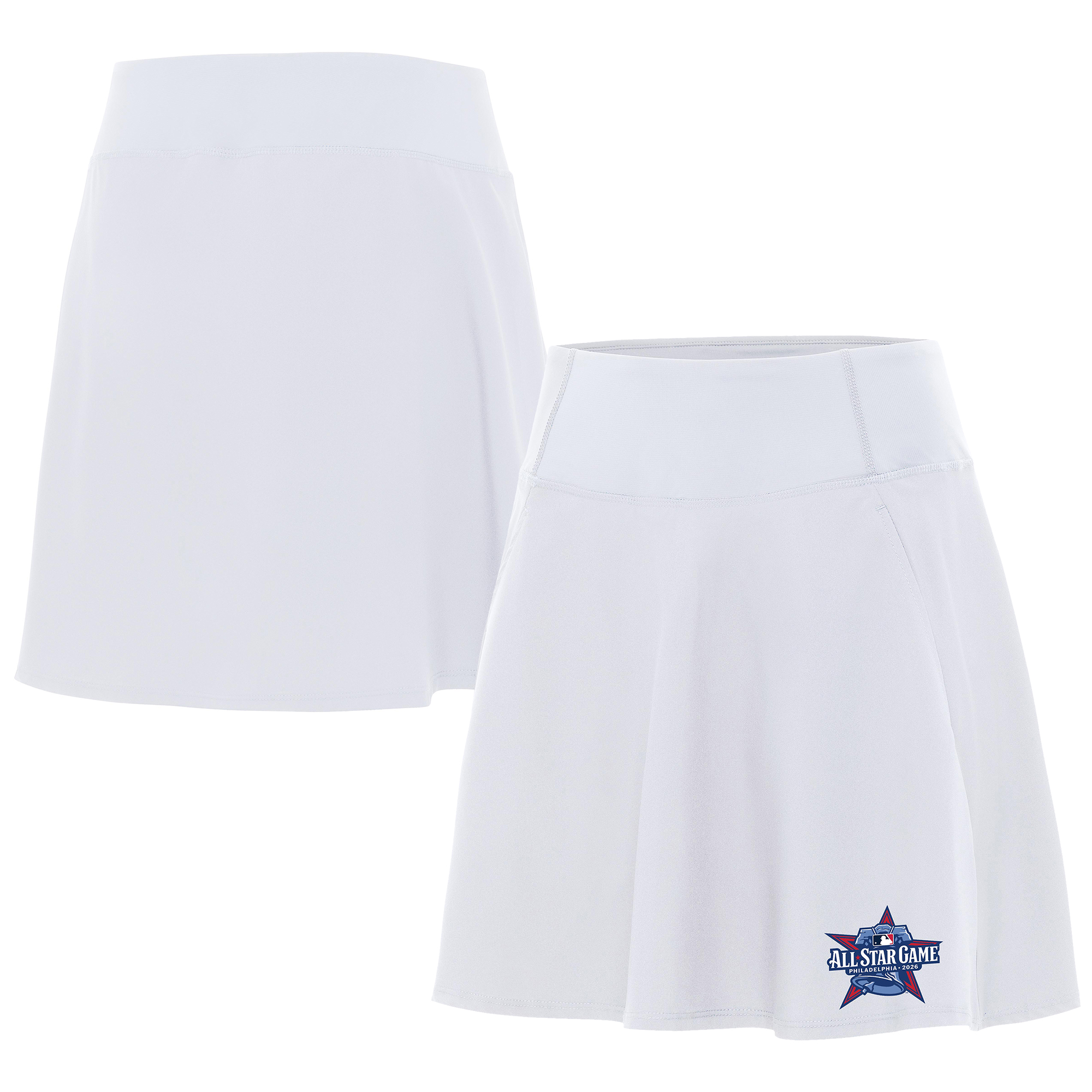 Women's Antigua White 2026 MLB All-Star Game Chip Skort