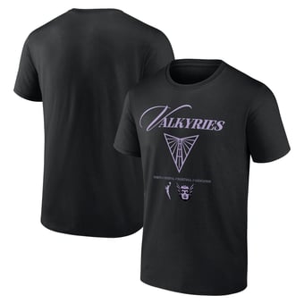 Unisex Black Golden State Valkyries In Motion T-Shirt