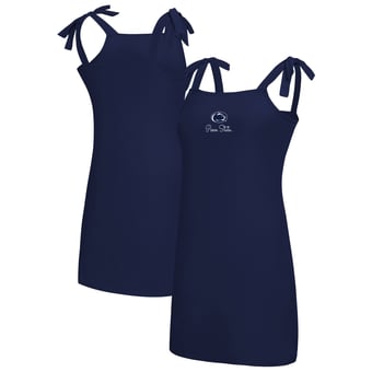 Women's Concepts Sport  Navy Penn State Nittany Lions Tie-Shoulder Nightdress