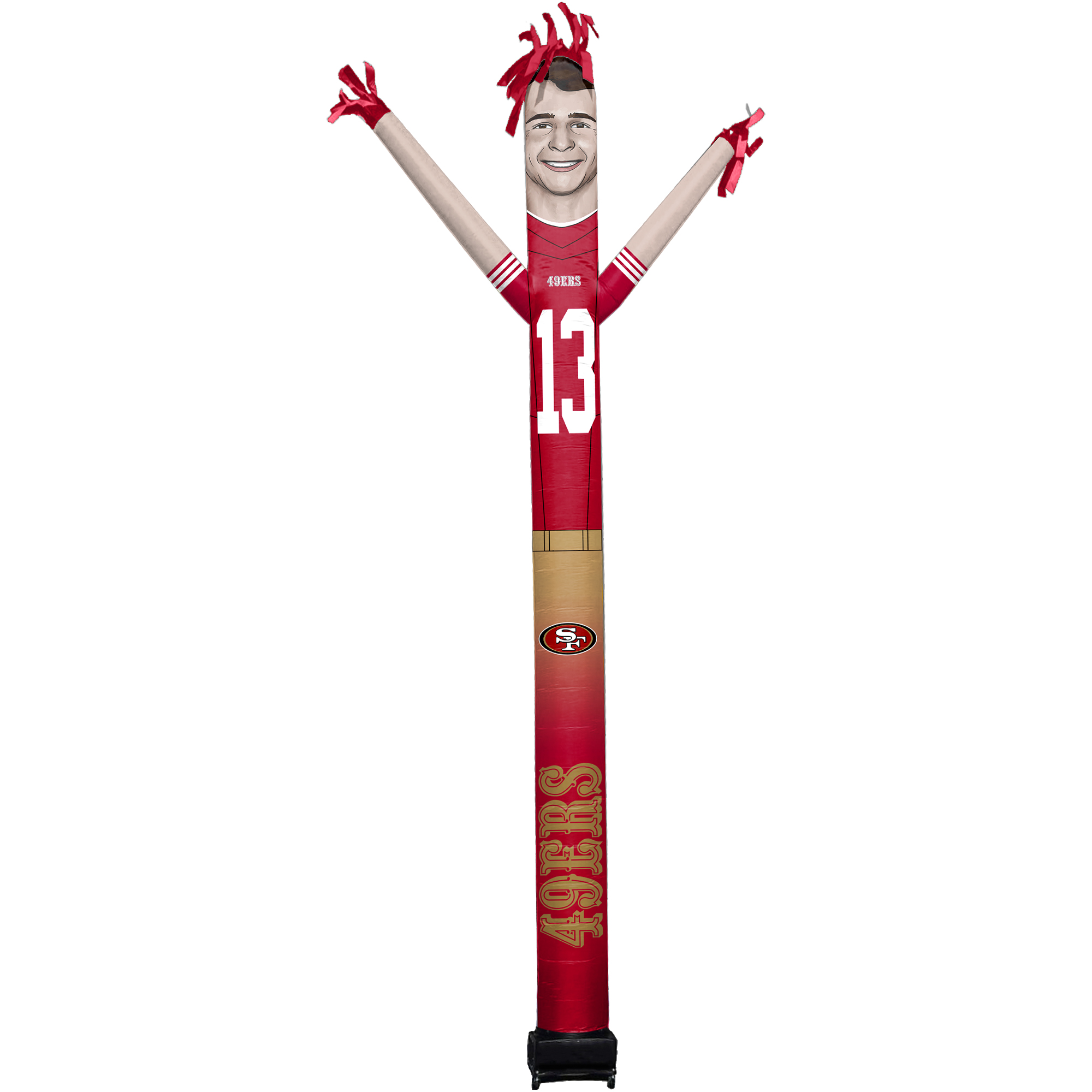 Brock Purdy San Francisco 49ers 8' Inflatable Crazy Sports Player