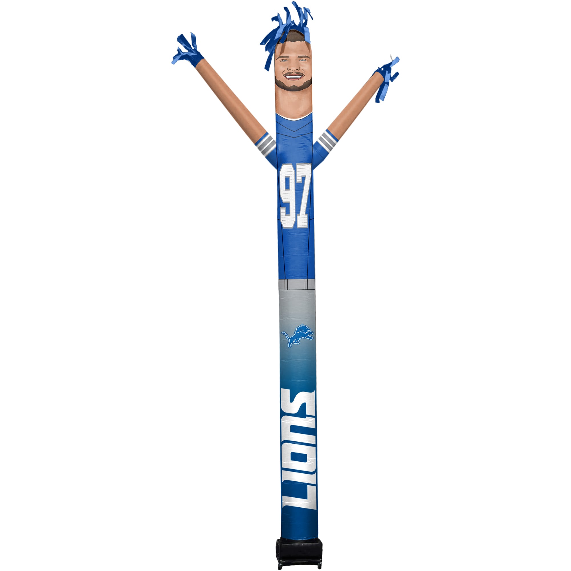 Aidan Hutchinson Detroit Lions 8' Inflatable Crazy Sports Player
