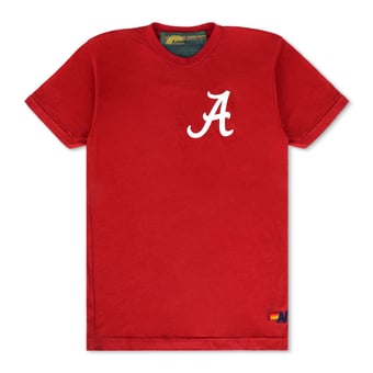 Unisex Aviator Nation Crimson Alabama Crimson Tide Bolt Tri-Blend T-Shirt