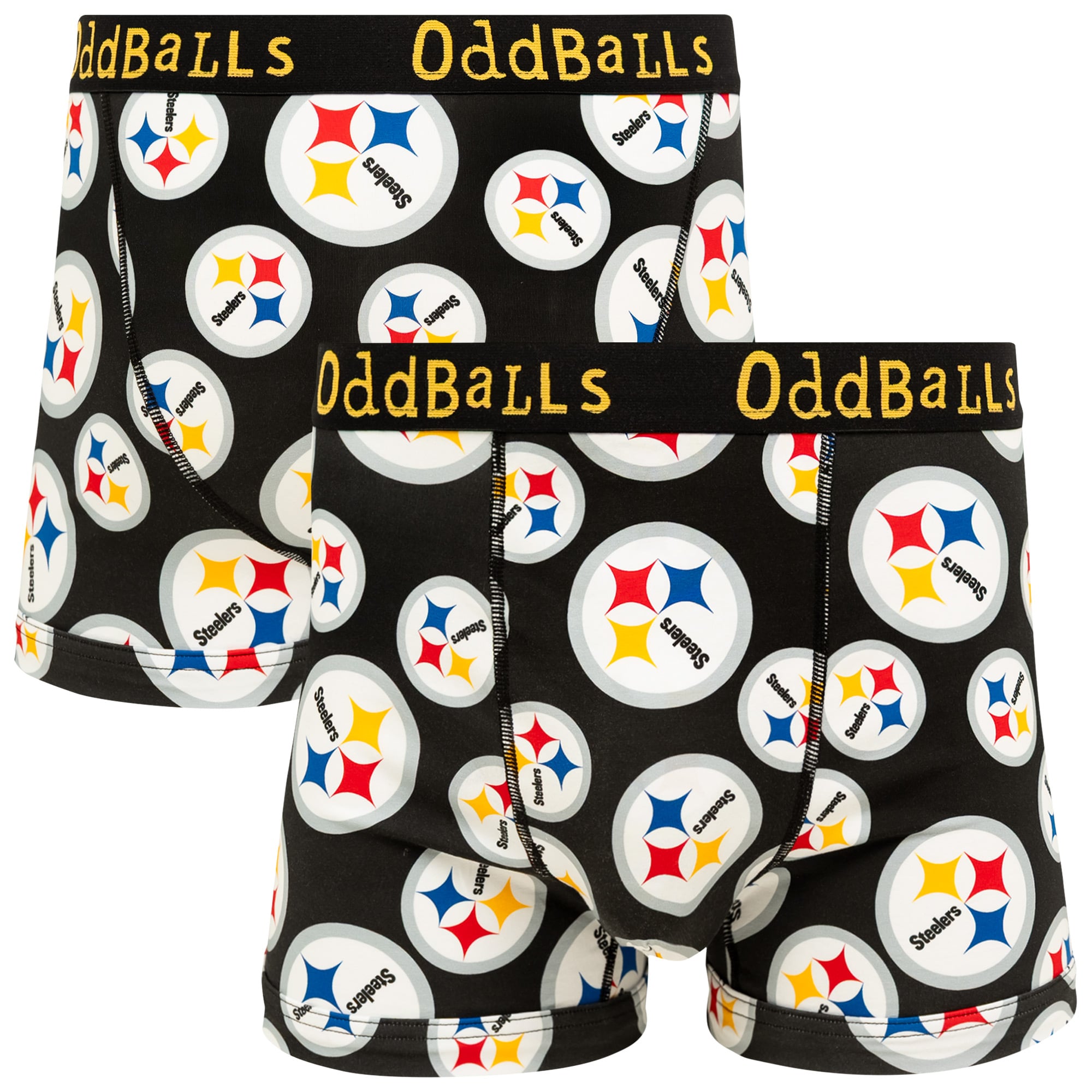 Oddballs Unisex Pittsburgh Steelers Boxers