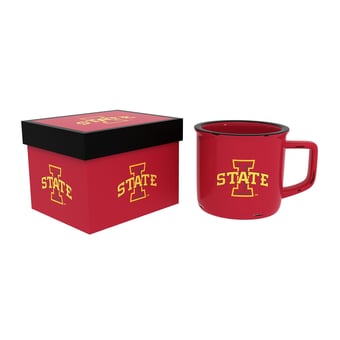 Iowa State Cyclones 14oz. Ceramic Camp Cup with Gift Box