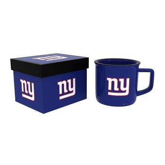 New York Giants 14oz. Ceramic Camp Cup with Gift Box
