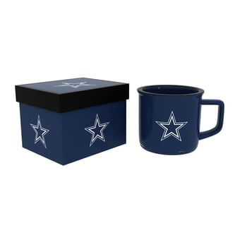Dallas Cowboys 14oz. Ceramic Camp Cup with Gift Box