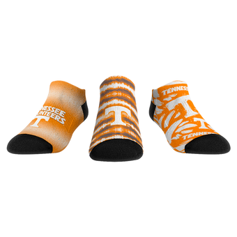 Unisex Rock Em  Orange Tennessee Volunteers Make Some Noise Three-Pack Low-Cut Socks Set