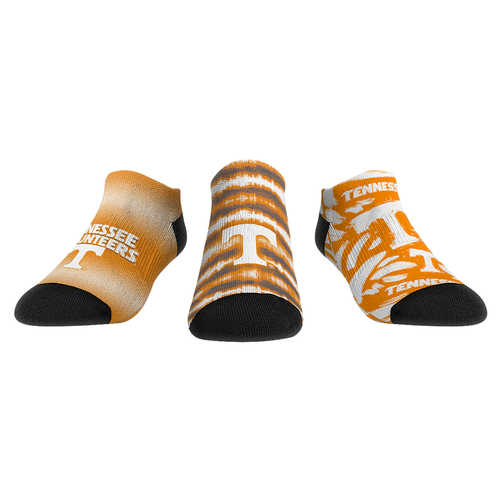 Youth Rock Em  Orange Tennessee Volunteers Make Some Noise Three-Pack Low-Cut Socks Set