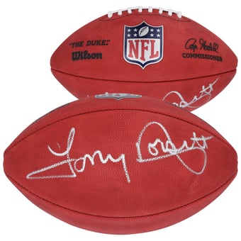 Tony Dorsett Dallas Cowboys Autographed Duke Full Color Football