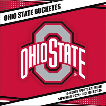 Ohio State Buckeyes 12” x 12” 2026 Team Wall Calendar