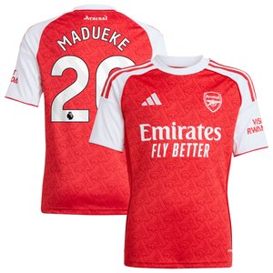 Maillot Domicile Arsenal adidas 2025-26 - Enfant avec flocage Madueke 20, vue 1