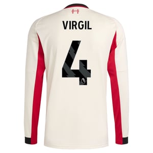 Maillot adidas Liverpool Extérieur 25/26 - Manches longues avec flocage Virgil 4, vue 4