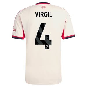 Maillot adidas Liverpool Extérieur 25/26 avec flocage Virgil 4, vue 4