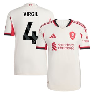 Maillot Authentique adidas Liverpool Extérieur 25/26 avec flocage Virgil 4, vue 2