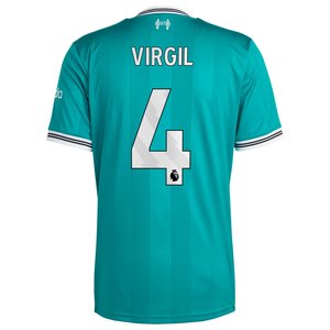 Maillot adidas Liverpool Troisième 25/26 avec flocage Virgil 4, vue 4