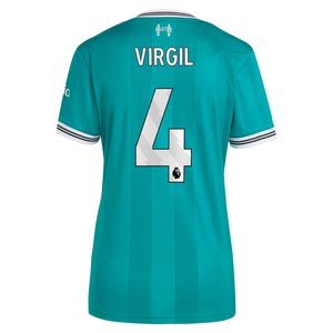 Maillot adidas Liverpool Troisième 25/26 - Femme avec flocage Virgil 4, vue 4