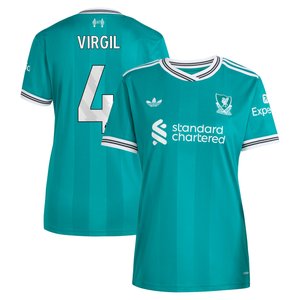 Maillot adidas Liverpool Troisième 25/26 - Femme avec flocage Virgil 4, vue 1