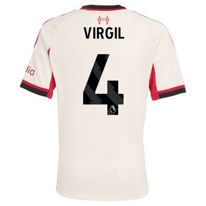 Maillot adidas Liverpool Extérieur 25/26 - Enfant avec flocage Virgil 4, vue 4