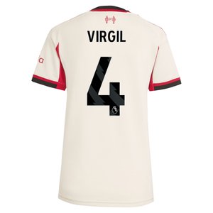 Maillot adidas Liverpool Extérieur 25/26 - Femmes avec flocage Virgil 4, vue 4