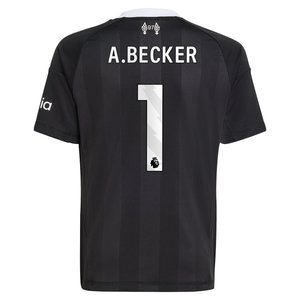 Maillot de gardien de but adidas Liverpool 2025-26 - Enfant avec flocage A.Becker 1, vue 4