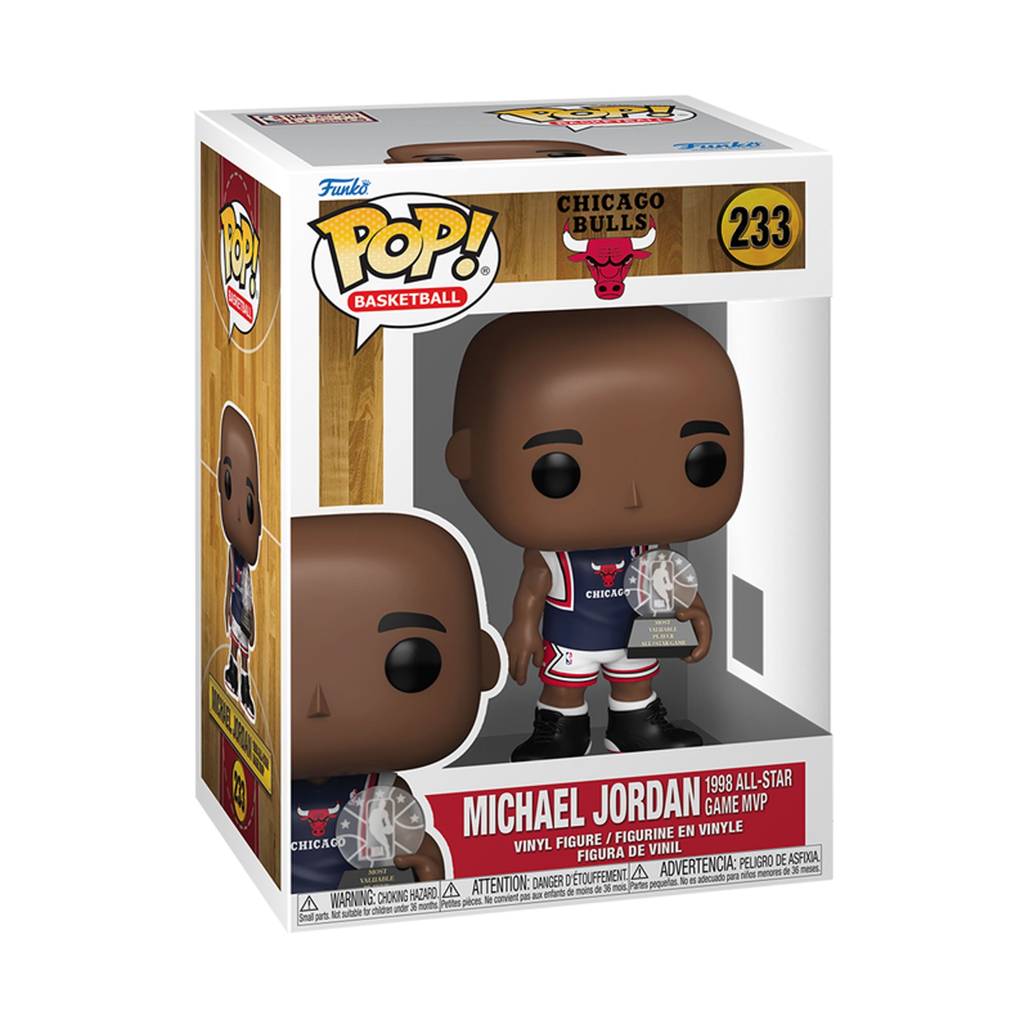 Funko Chicago Bulls Michael Jordan 1998 All-Star Game MVP Pop! Vinyl Figure