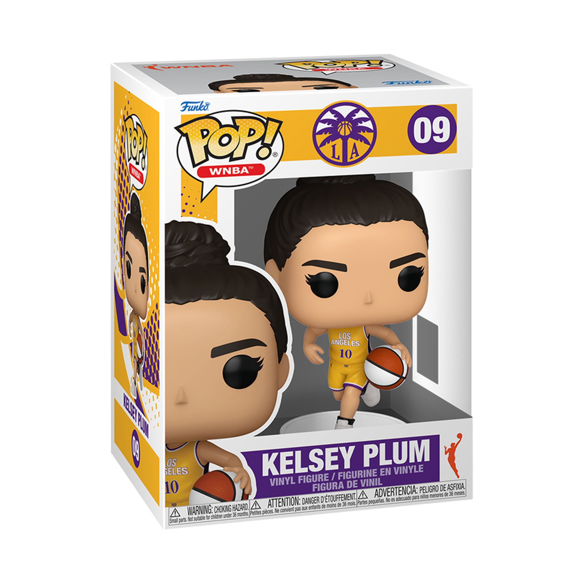 Funko Kelsey Plum Los Angeles Sparks Pop! #09 Vinyl Figure