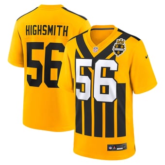 Men's Nike Alex Highsmith  Gold Pittsburgh Steelers Alternate Game Jersey