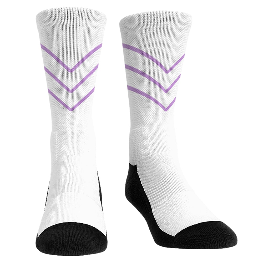 Unisex Rock Em  White Golden State Valkyries Crew Socks