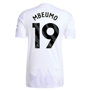 Maillot Extérieur de Manchester United adidas 2025-26 avec flocage Mbeumo 19, vue 4