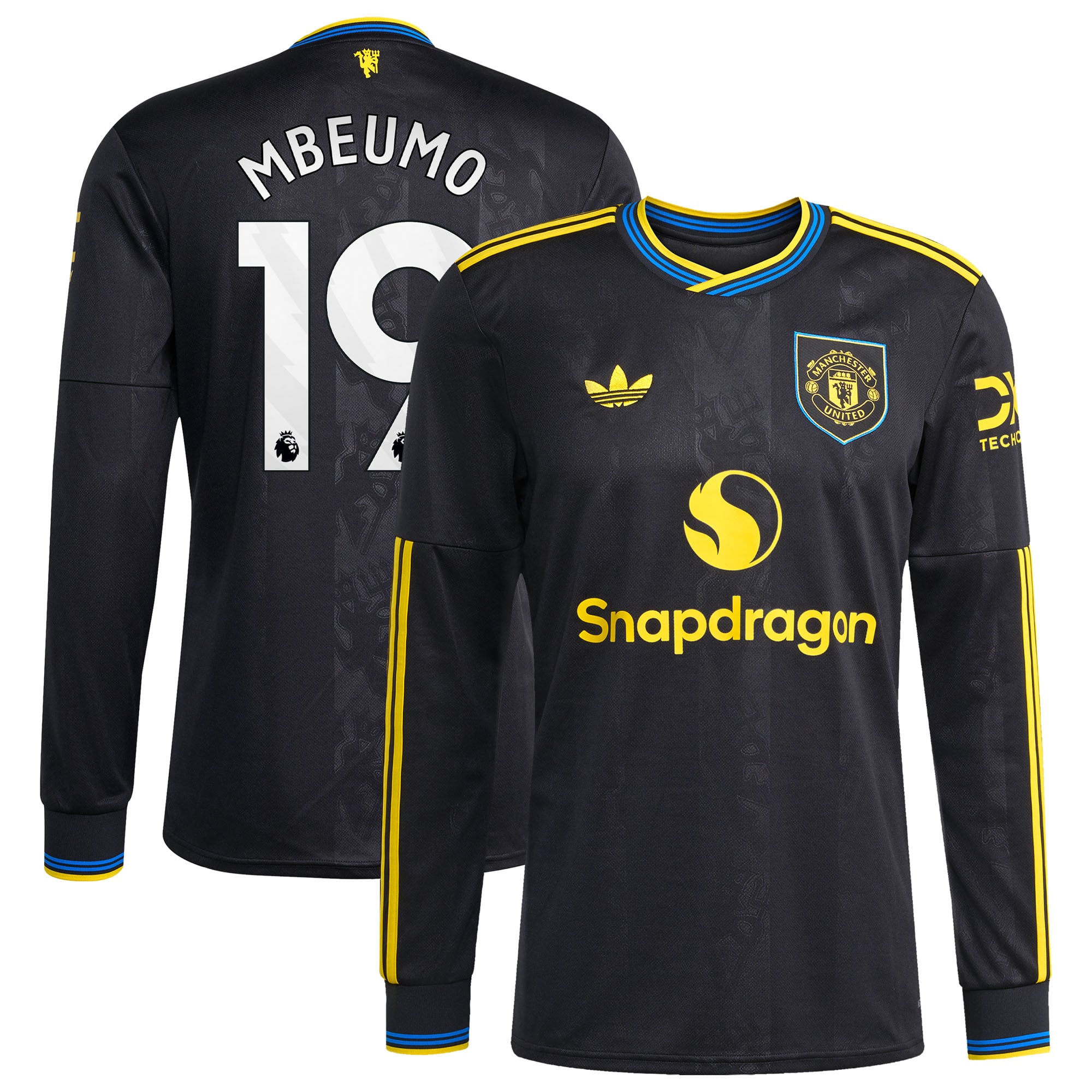 Maillot troisième tenue Manchester United adidas 2025-26 - Manches longues avec flocage Mbeumo 19