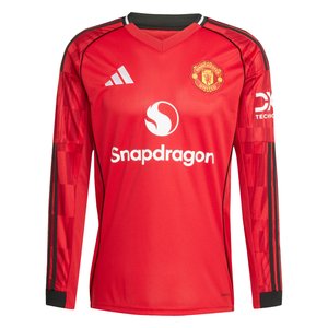 Maillot Domicile Manchester United adidas 2025-26 - Manches longues avec flocage Mbeumo 19, vue 3