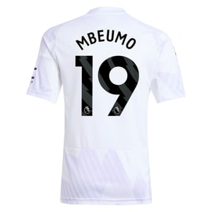 Maillot Extérieur de Manchester United adidas 2025-26 - Enfants avec flocage Mbeumo 19, vue 4