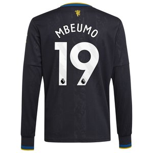 Troisième Maillot Manchester United adidas 2025-26 - Manches longues - Enfants avec flocage Mbeumo 19, vue 4