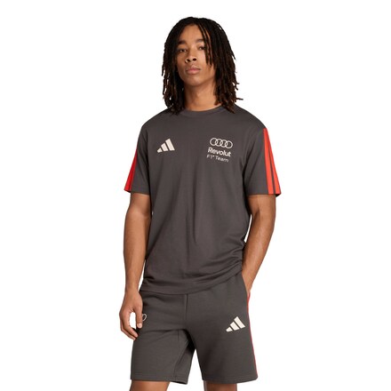 Audi F1 adidas DNA Small Logo T-Shirt - Black