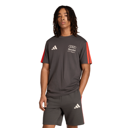 Audi F1 adidas DNA Small Logo T-Shirt - Black